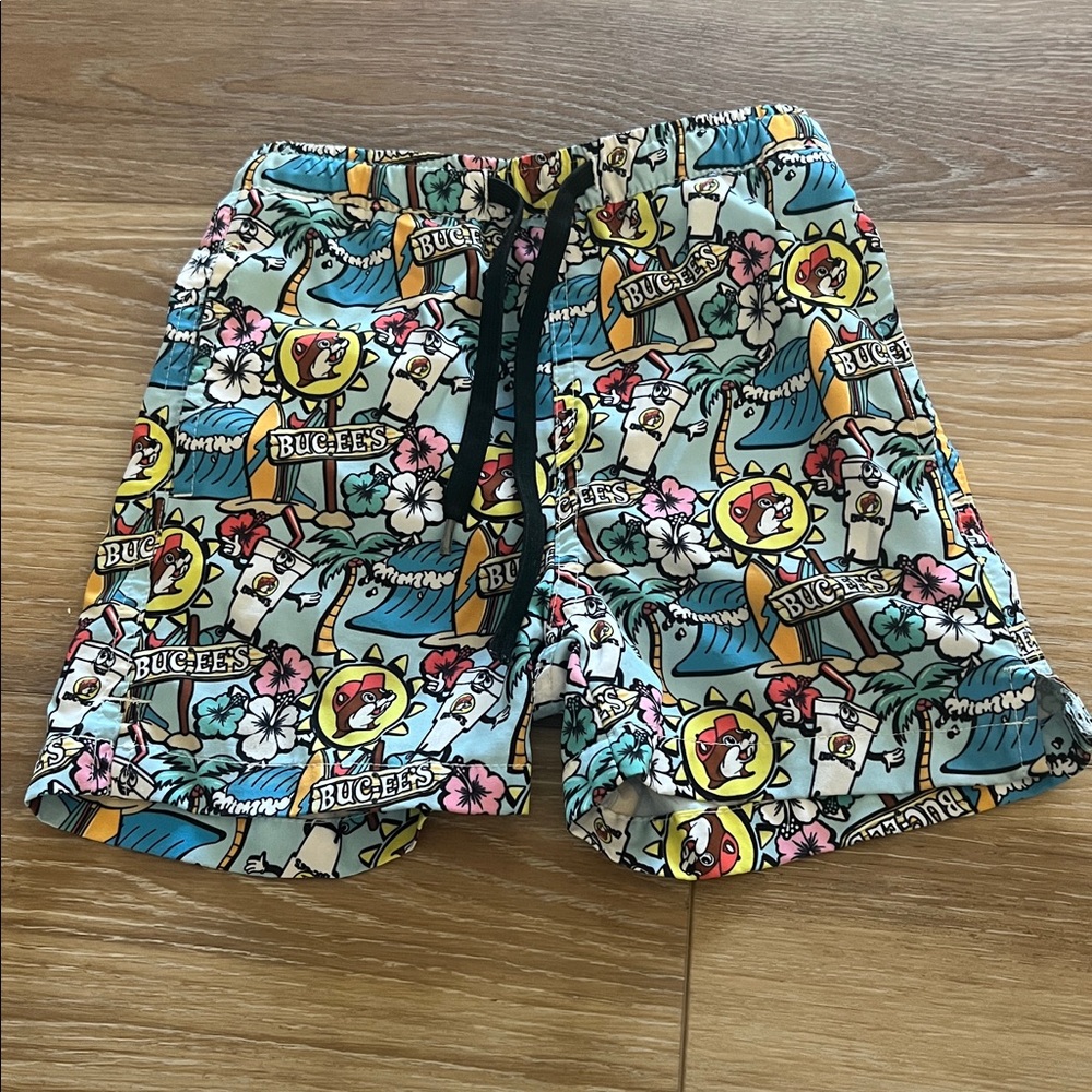 Colorful Graphic Swim Shorts Buc-ee’s bucee’s